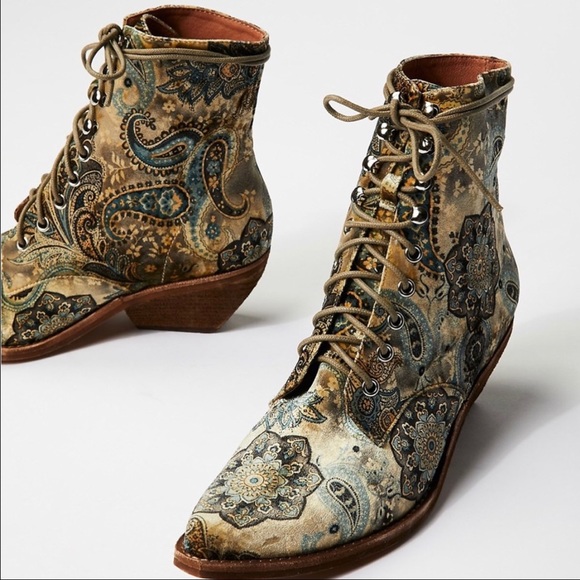 SOLD! Free People x Jeffrey Campbell Western Boots - Picture 2 of 7